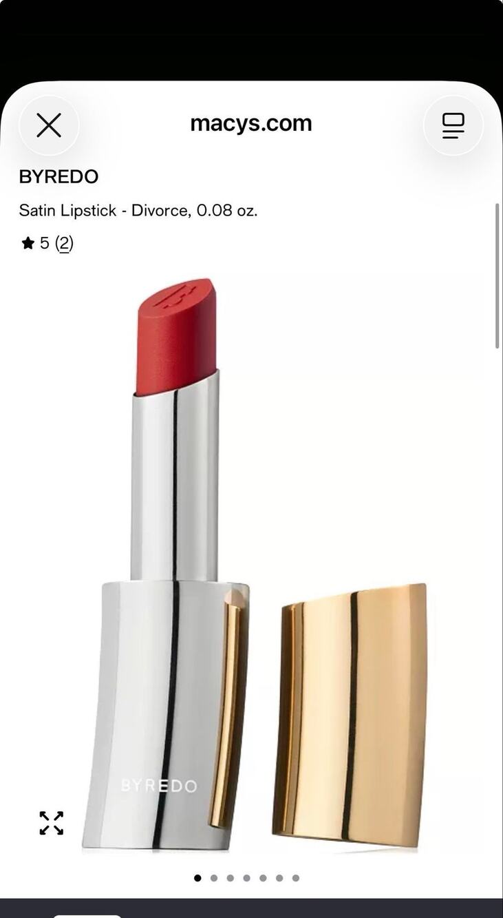 Byredo Divorce 209 Lipstick 3g BNIB Sealed $60 Retail!